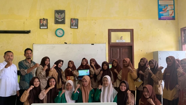 MAHASISWA PPL UNIVERSITAS MALIKUSSALEH GELAR LOMBA KREATIF DI SMAN 2 SAWANG, TINGKATAN KREATIVITAS  SELURUH SISWA